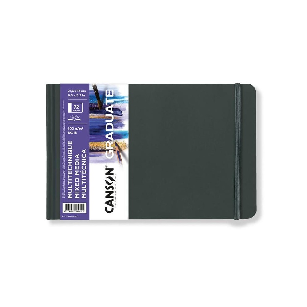 ArtBook Graduate Mix Media 200grs A5 Apaisado