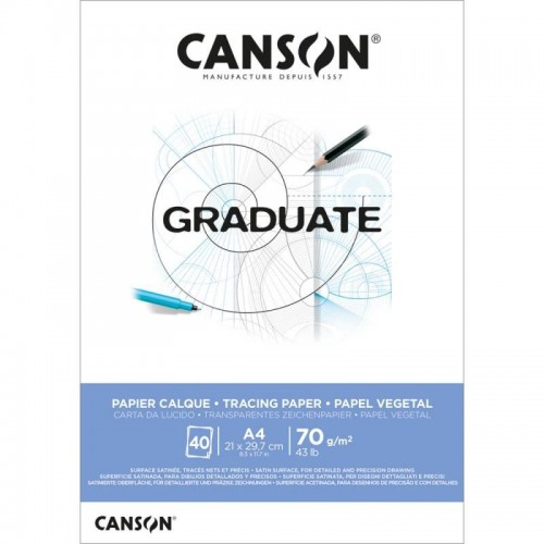 Block Canson Graduate Calque A4