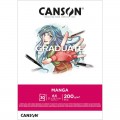Block Canson Graduate Manga A4 200grs