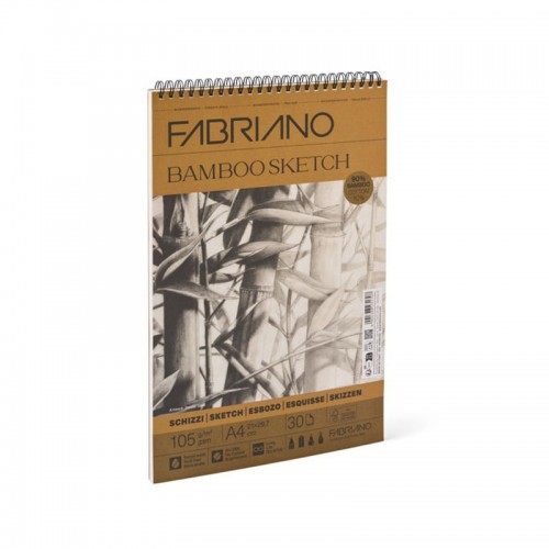 Block Bamboo Fabriano Sketch A4