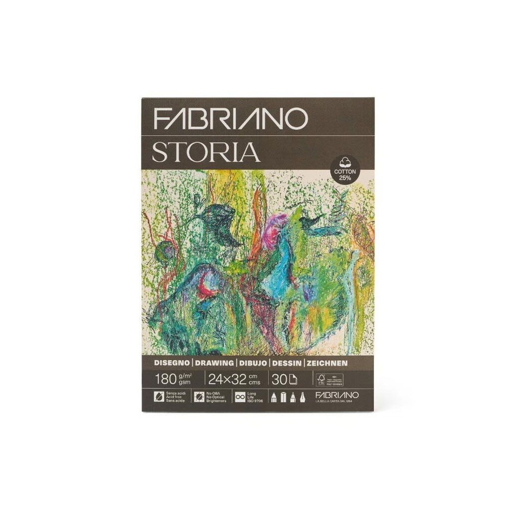 Block Storia Fabriano 18x26cm 180grs