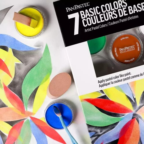 PanPastel Set  Colores Básicos 7 colores