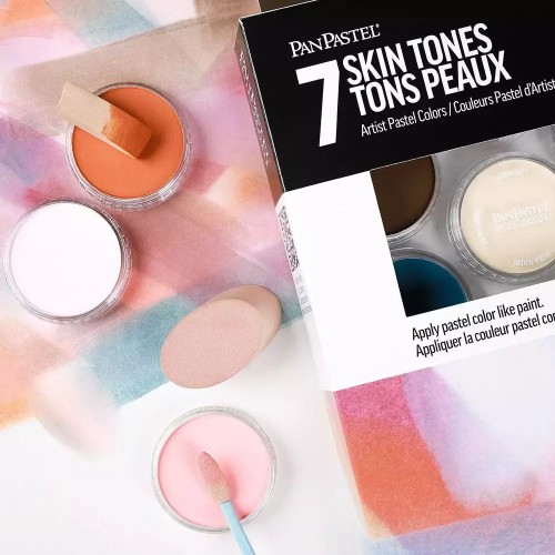 PanPastel Set Tonos piel 7 tonos