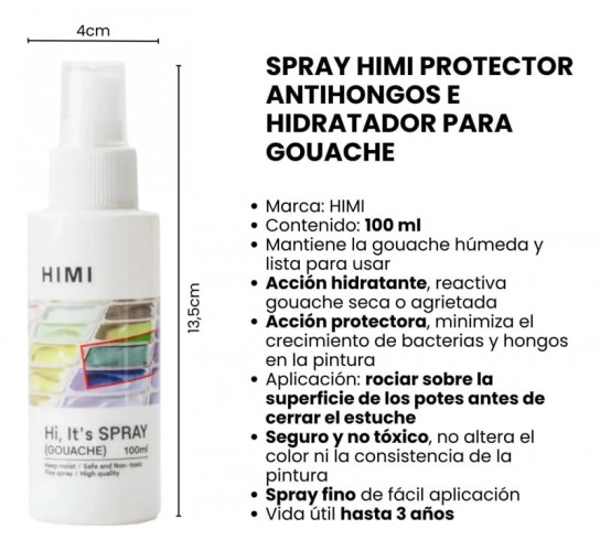 Spray activador para Gouache Himi 100ml