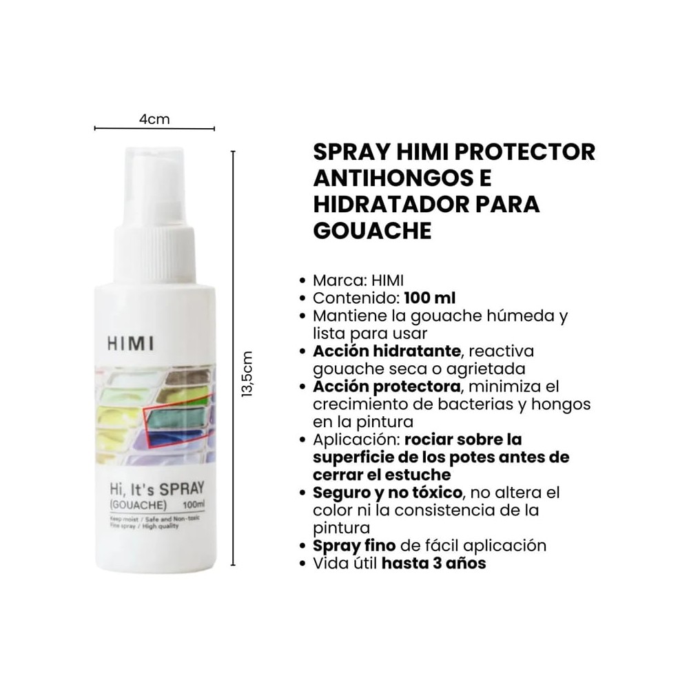 Spray activador para Gouache Himi 100ml