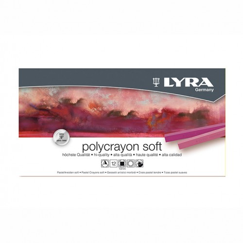 Pastel Tiza Polycrayon Lyra 12U