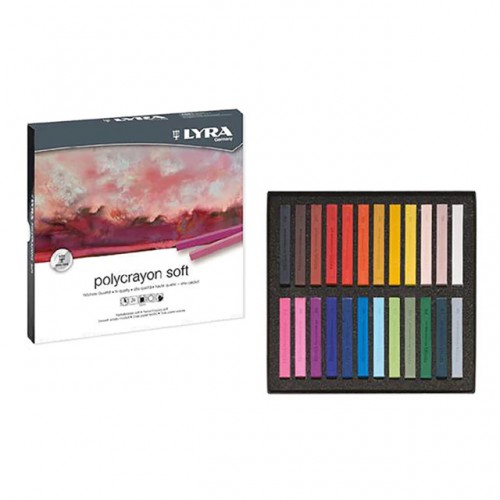 Pastel Tiza Polycrayon Lyra 24U