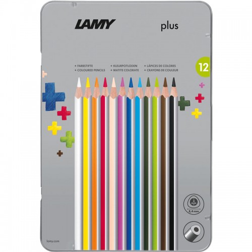 Lápices Lamy Plus 12U Metal Box