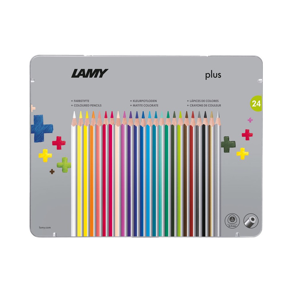 Lápices Lamy Plus 24U Metal Box