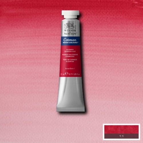 Acuarela Cotman 21ml carmesí de alizarina S1