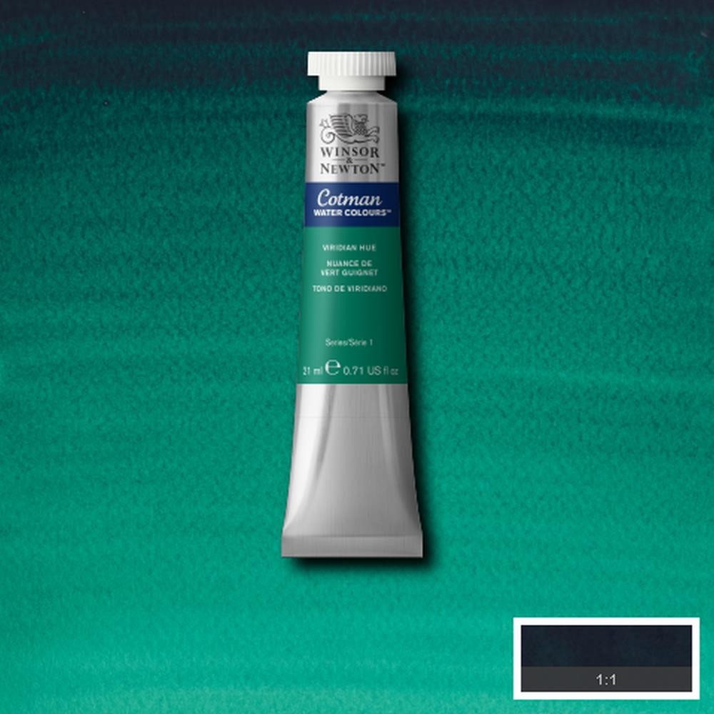 Acuarela Cotman 21ml verde viridiano