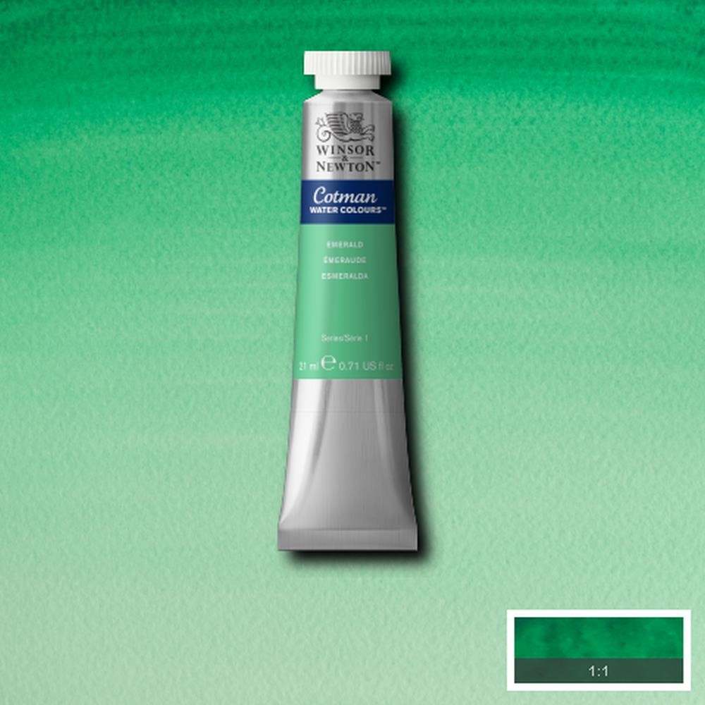 Acuarela Cotman 21ml Esmeralda