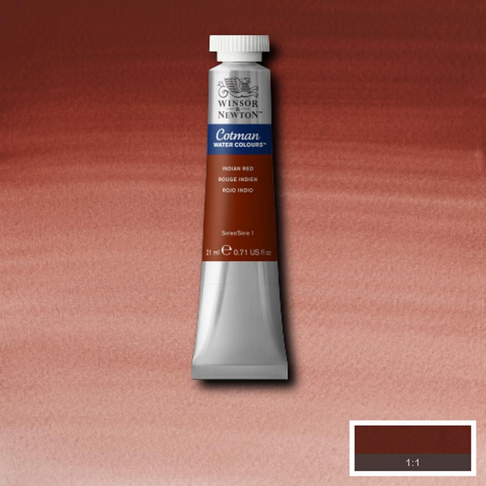 Acuarela Cotman 21ml Rojo indio S1