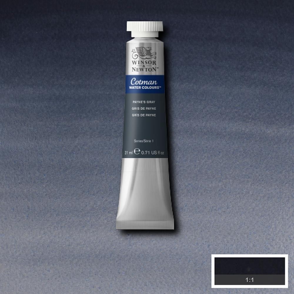 Acuarela Cotman 21ml Gris de Payne S1