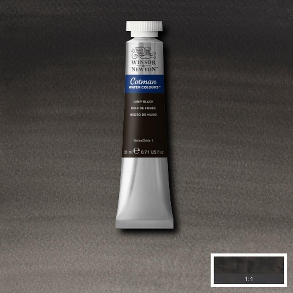 Acuarela Cotman 21ml negro de humo S1