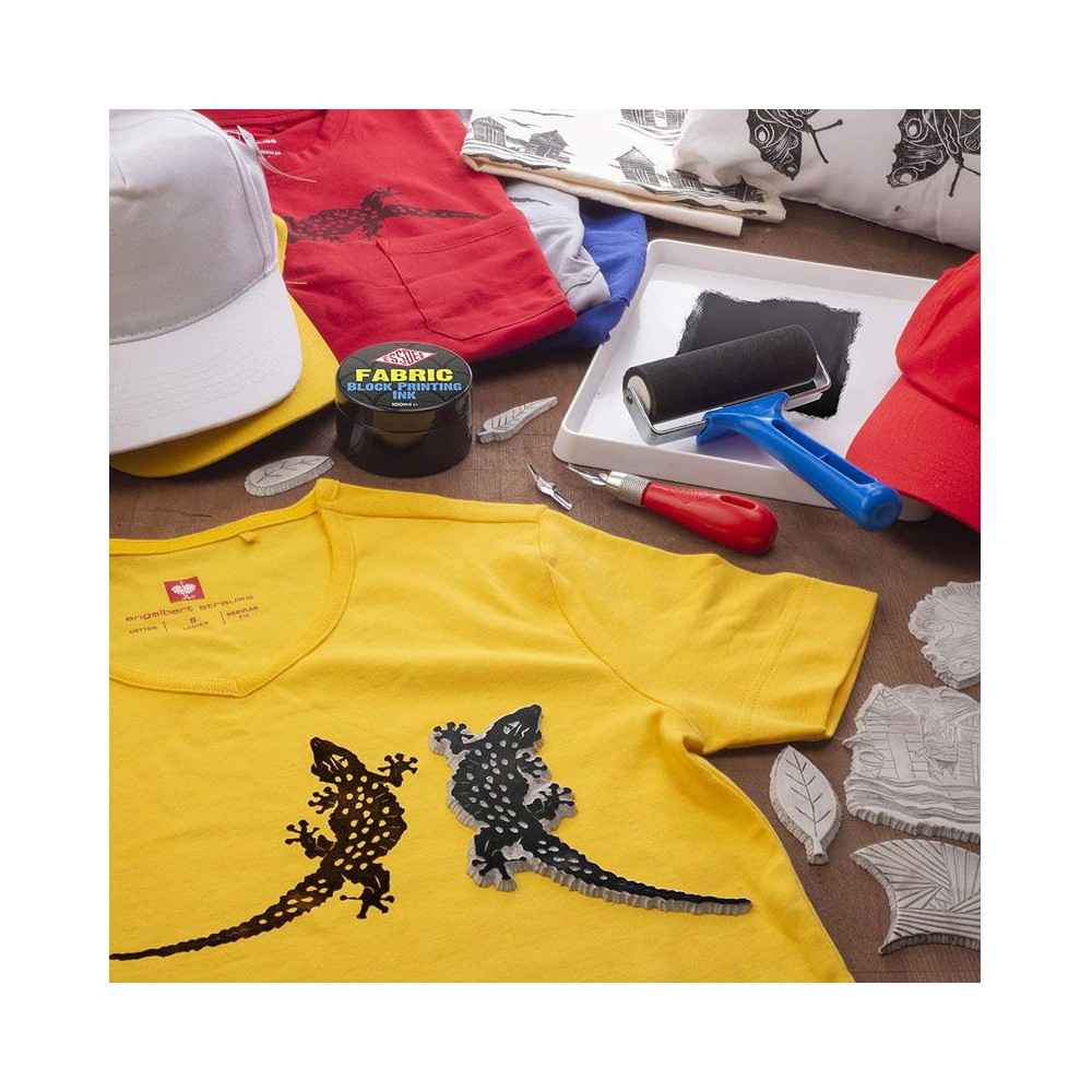 Pack Tintas de grabado para telas 5U
