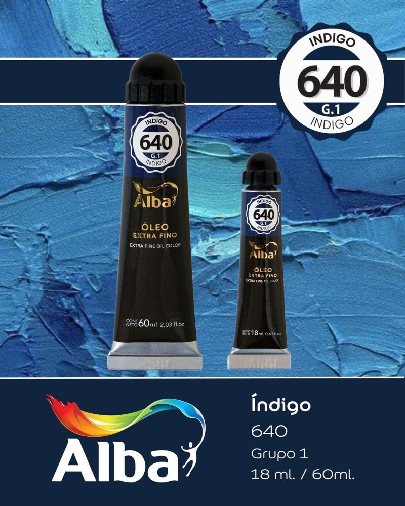 640 Óleo Alba 60ml Índigo G1