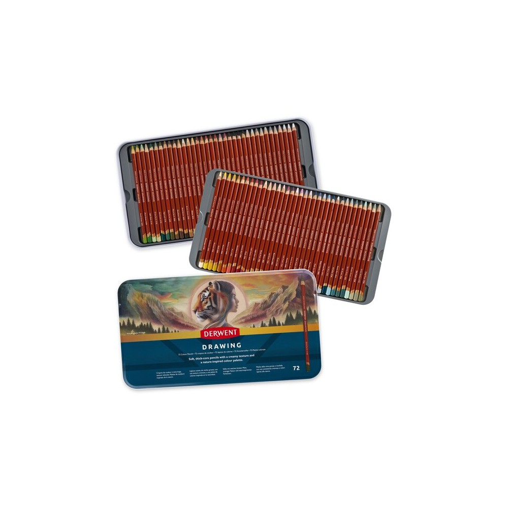 Lapices Derwent Drawing 72U