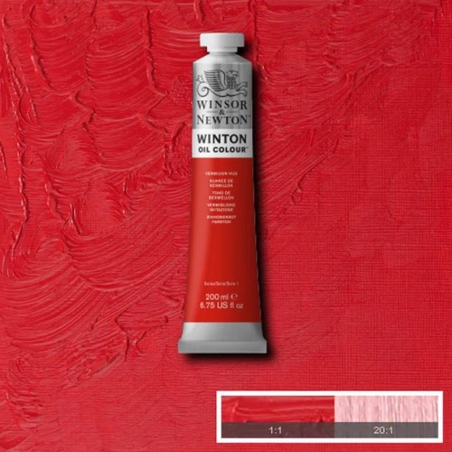 Oleo Winsor & Newton bermellón