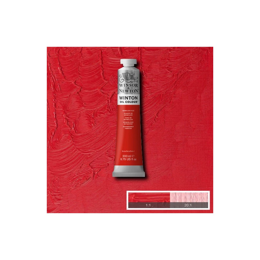 Oleo Winsor & Newton bermellón