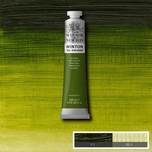 Oleo Winsor & Newton 200ml verde vejiga