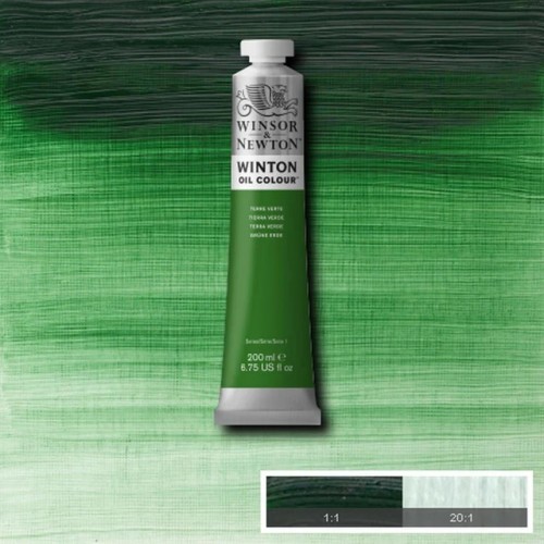 Oleo Winsor & Newton 200ml tierra verde