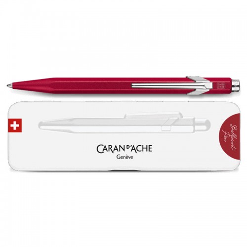 Boligrafo 849 Caran D Ache Colormate rojo