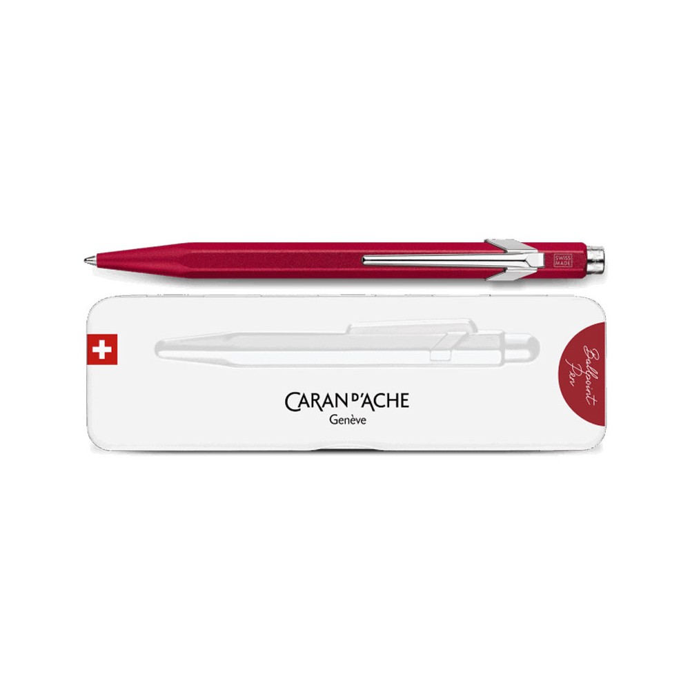 Boligrafo 849 Caran D Ache Colormate rojo