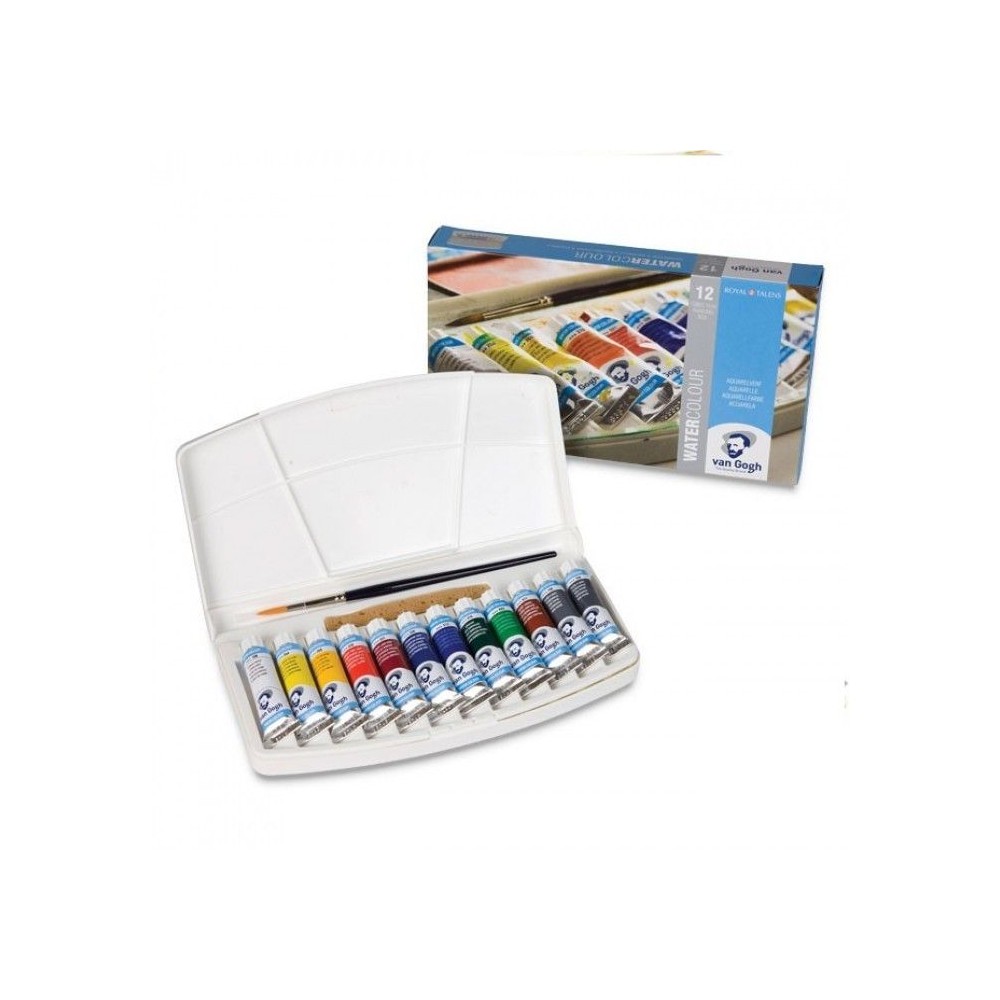 Estuche de acuarelas Van Gogh 12 tubos