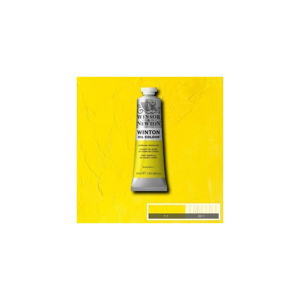 Oleo Winsor & Newton amarillo de cadmio limón