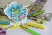 Ceras acuarelables Gelatos amarillos 6 piezas
