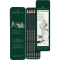 Lápiz grafito Castell 9000 set x6