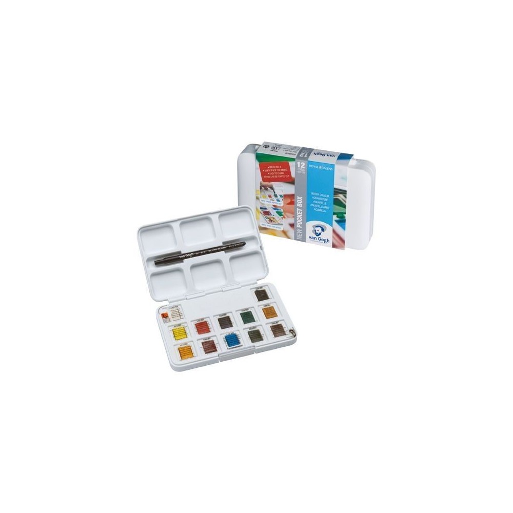 Estuche acuarelas Van Gogh 12 pastillas