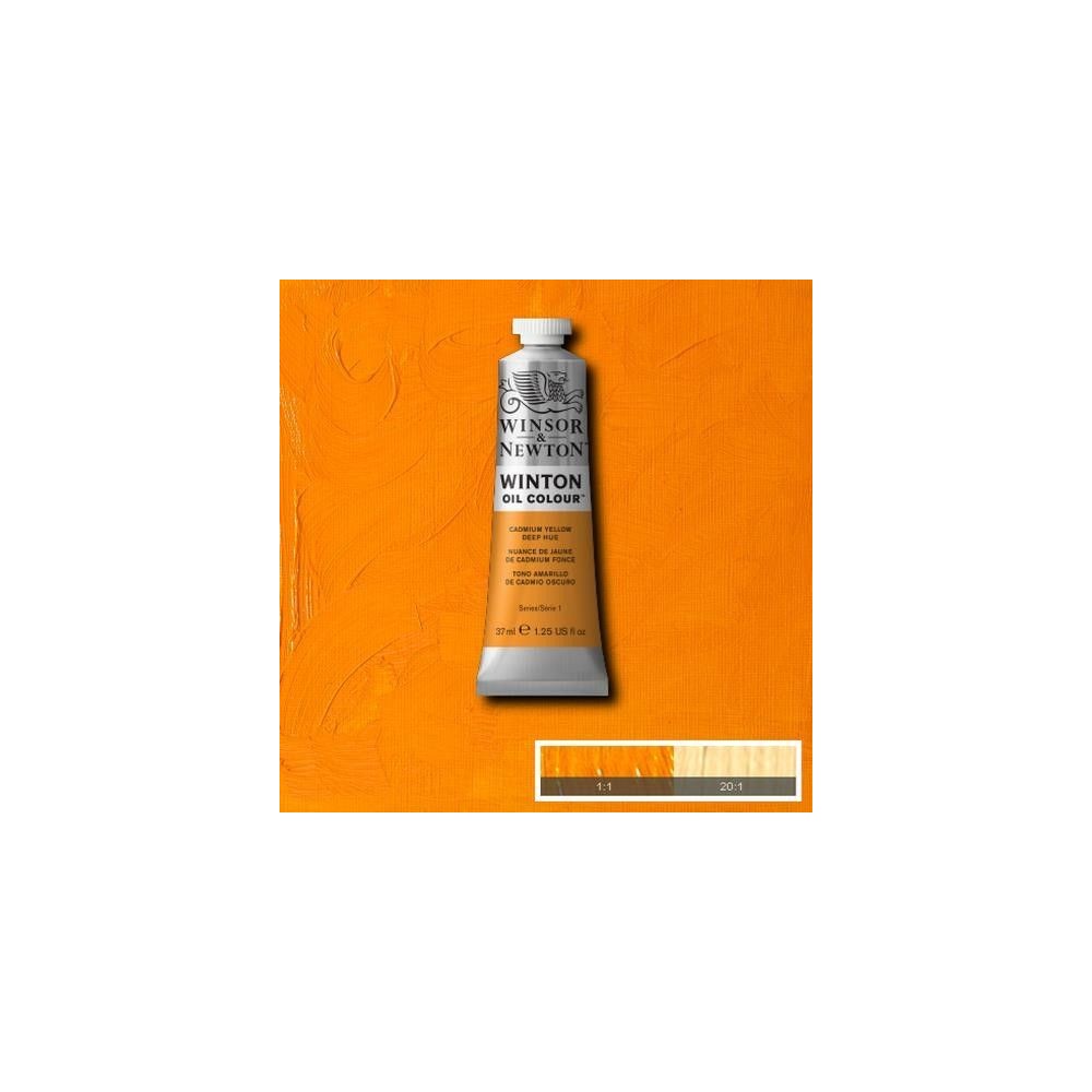 Oleo Winsor & Newton amarillo de cadmio profundo