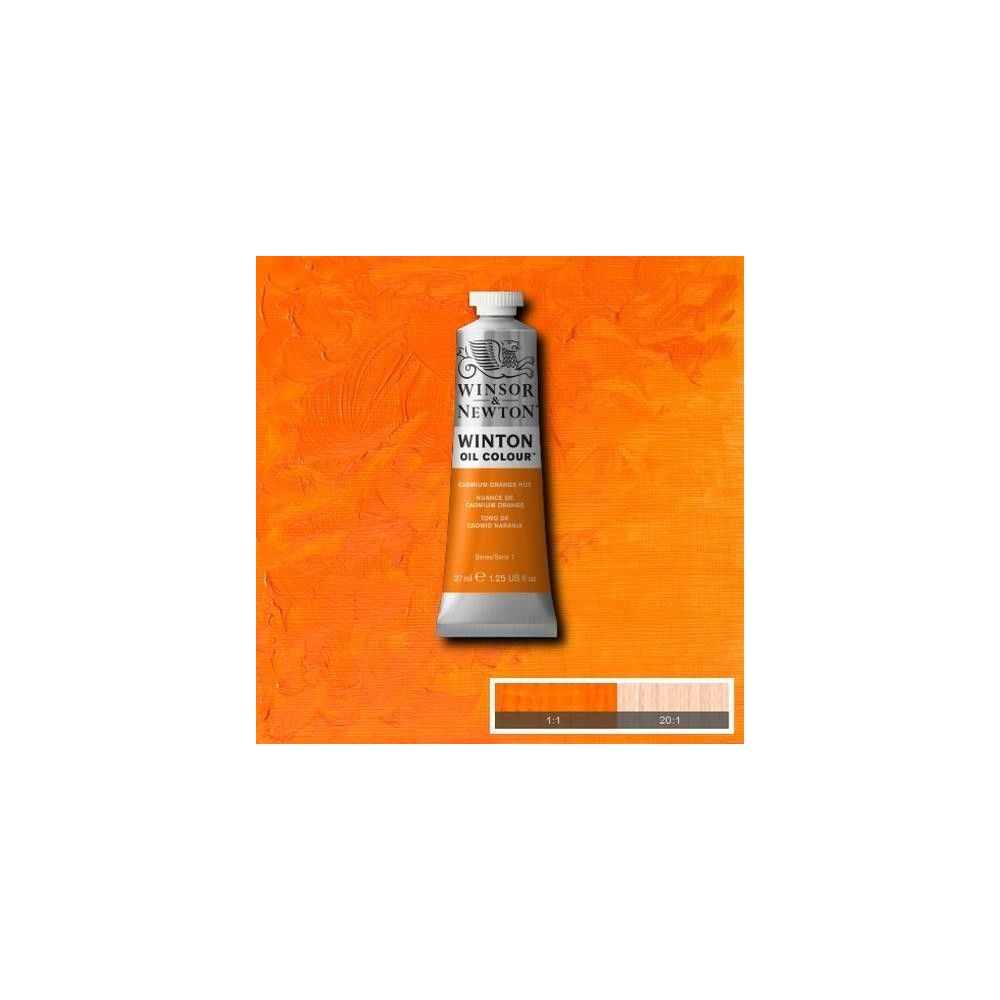 Oleo Winsor & Newton naranja de cadmio