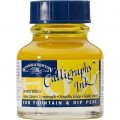 Tinta caligrafica W&N amarillo Limon