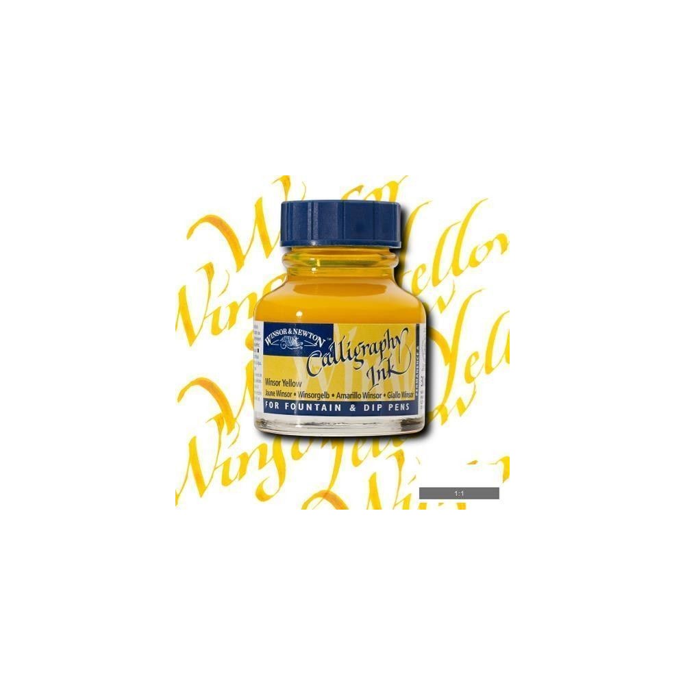 Tinta caligráfica W&N Winsor amarillo