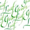 Tinta caligráfica W&N  Hoja verde