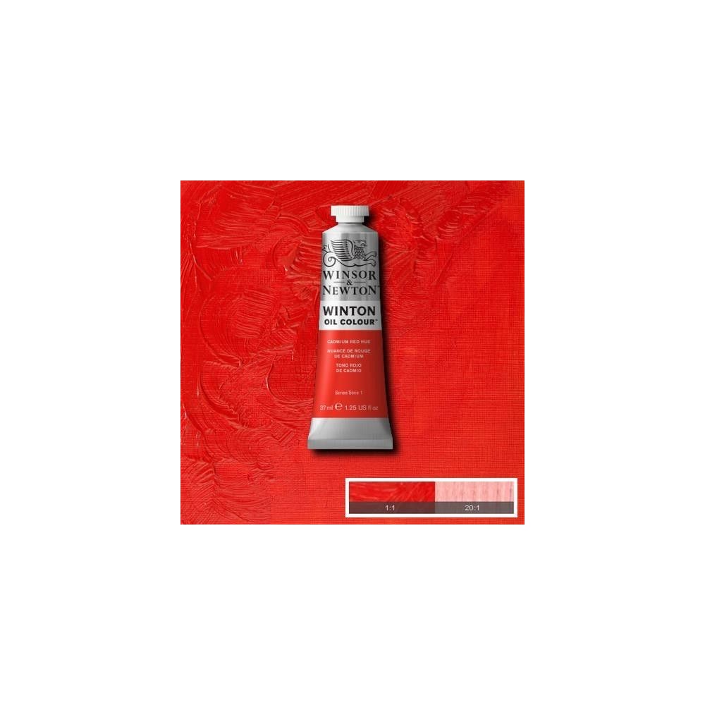 Oleo Winsor & Newton rojo de cadmio