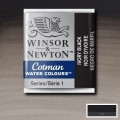 Acuarela en pastilla W&N NEGRO DE MARFIL