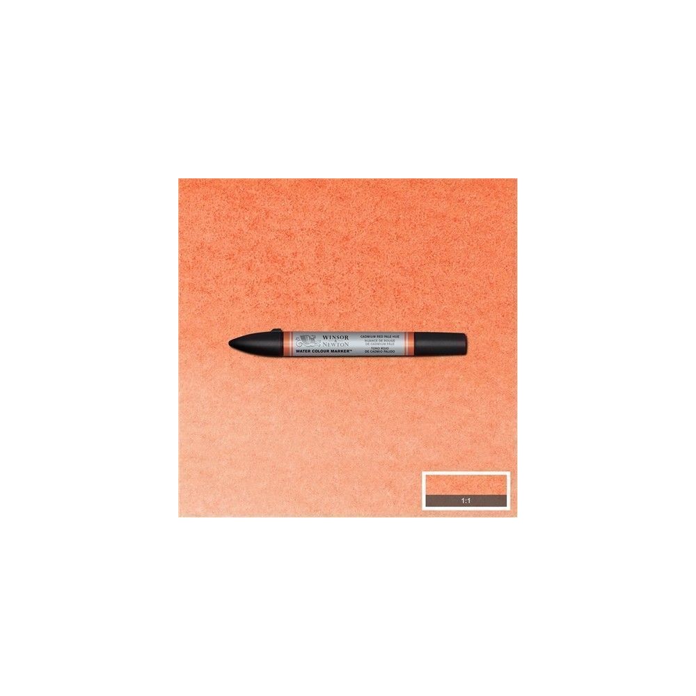 Bruspen de acuarela W&N  Cadmio rojo pálido