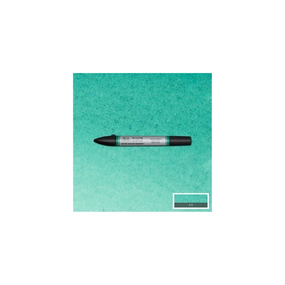 brushpen de acuarela W&N verde ftalo