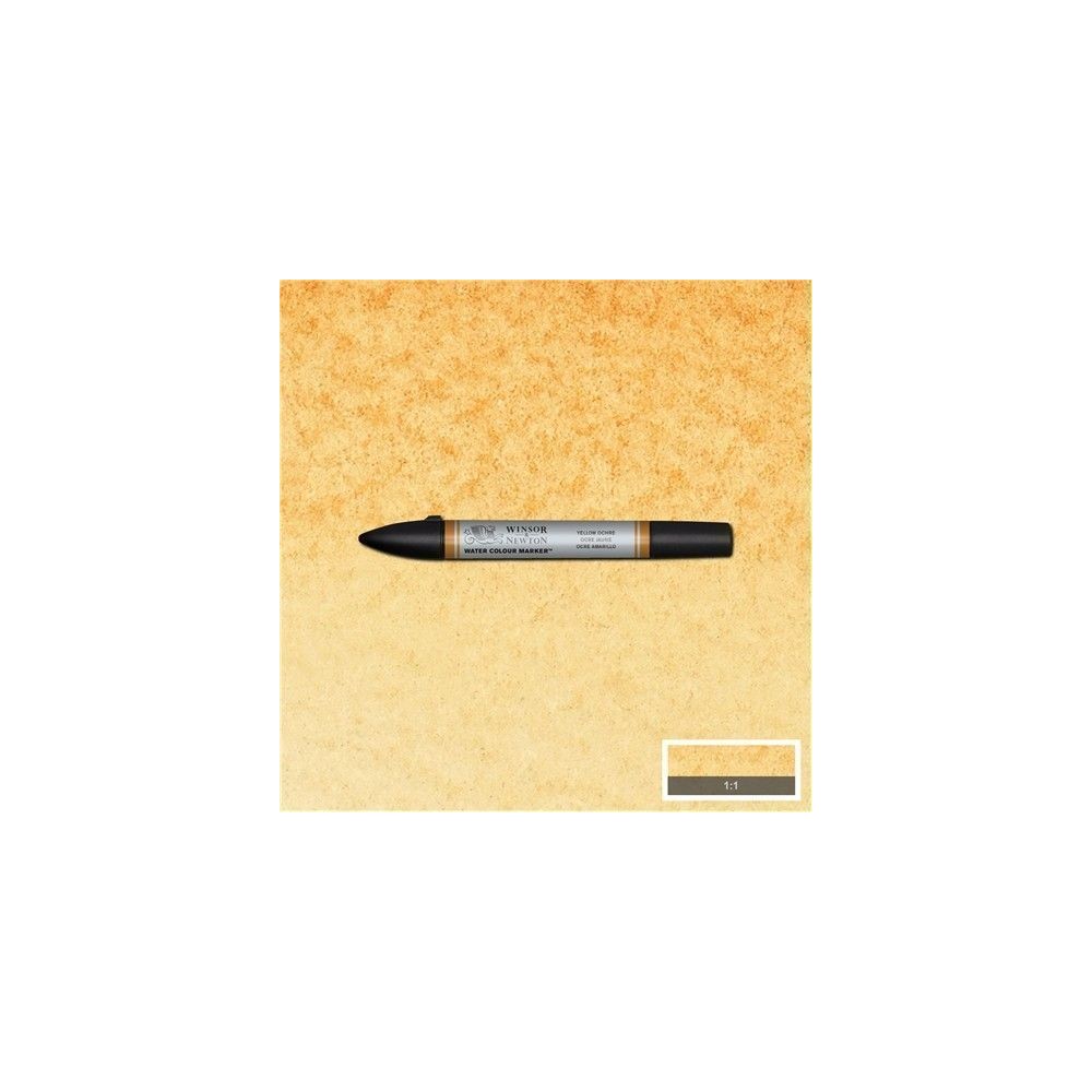 brushpen de acuarela W&N amarillo ocre