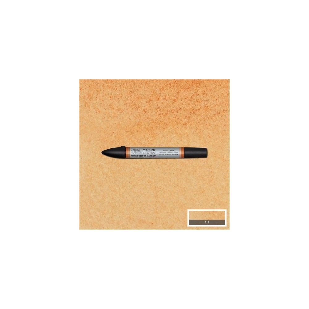 brushpen de acuarela W&N siena tostado