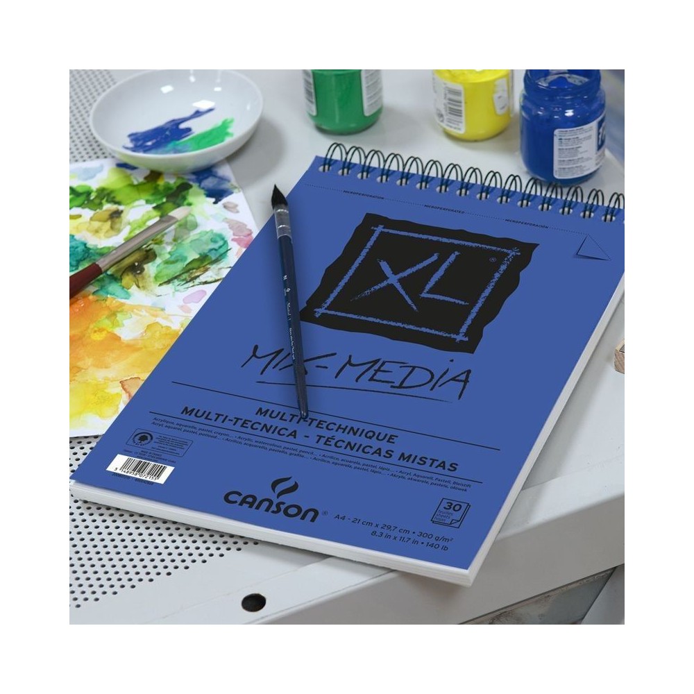 Block Canson XL mix media A5
