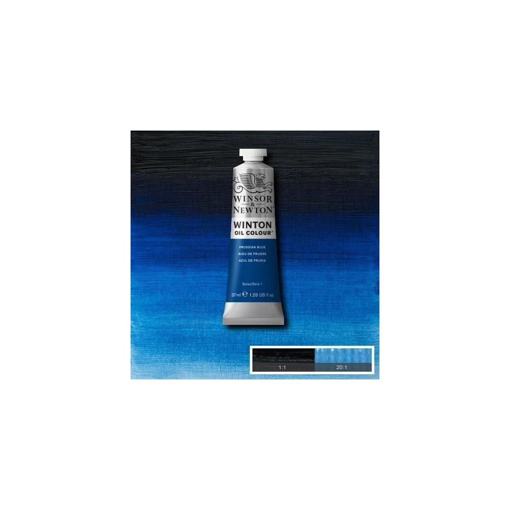 Oleo Winsor & Newton azul de Prusia