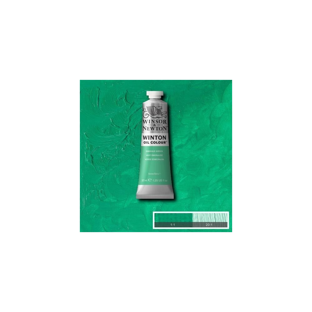 Oleo Winsor & Newton verde esmeralda