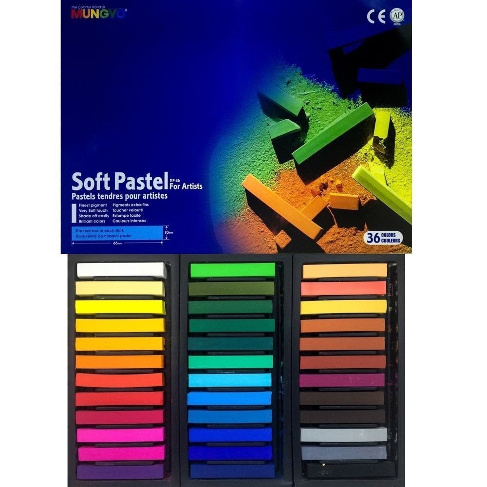 Pastel tiza Mungyo 36 unidades