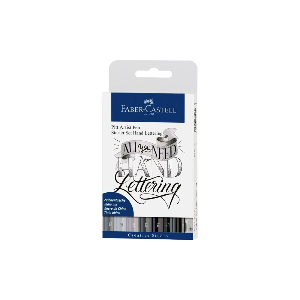 Estuche Hand Lettering 9 Pitt Artist Pen