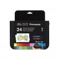 Estuche rotuladores promaker 24